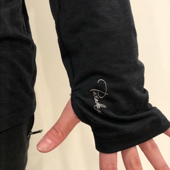 Athletic Zip Up Sweater - Picture 4 of 8